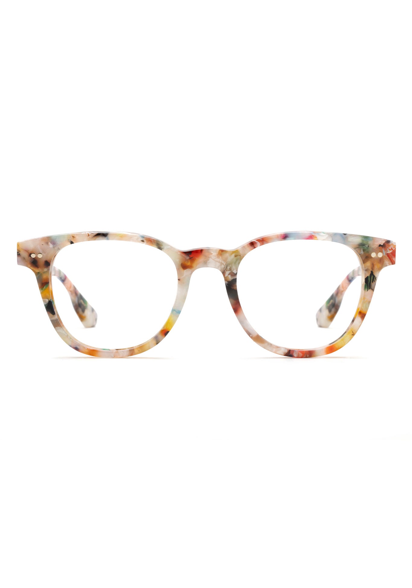 TUCKER | Gelato Handcrafted, luxury colorful acetate average fit square KREWE eyeglasses