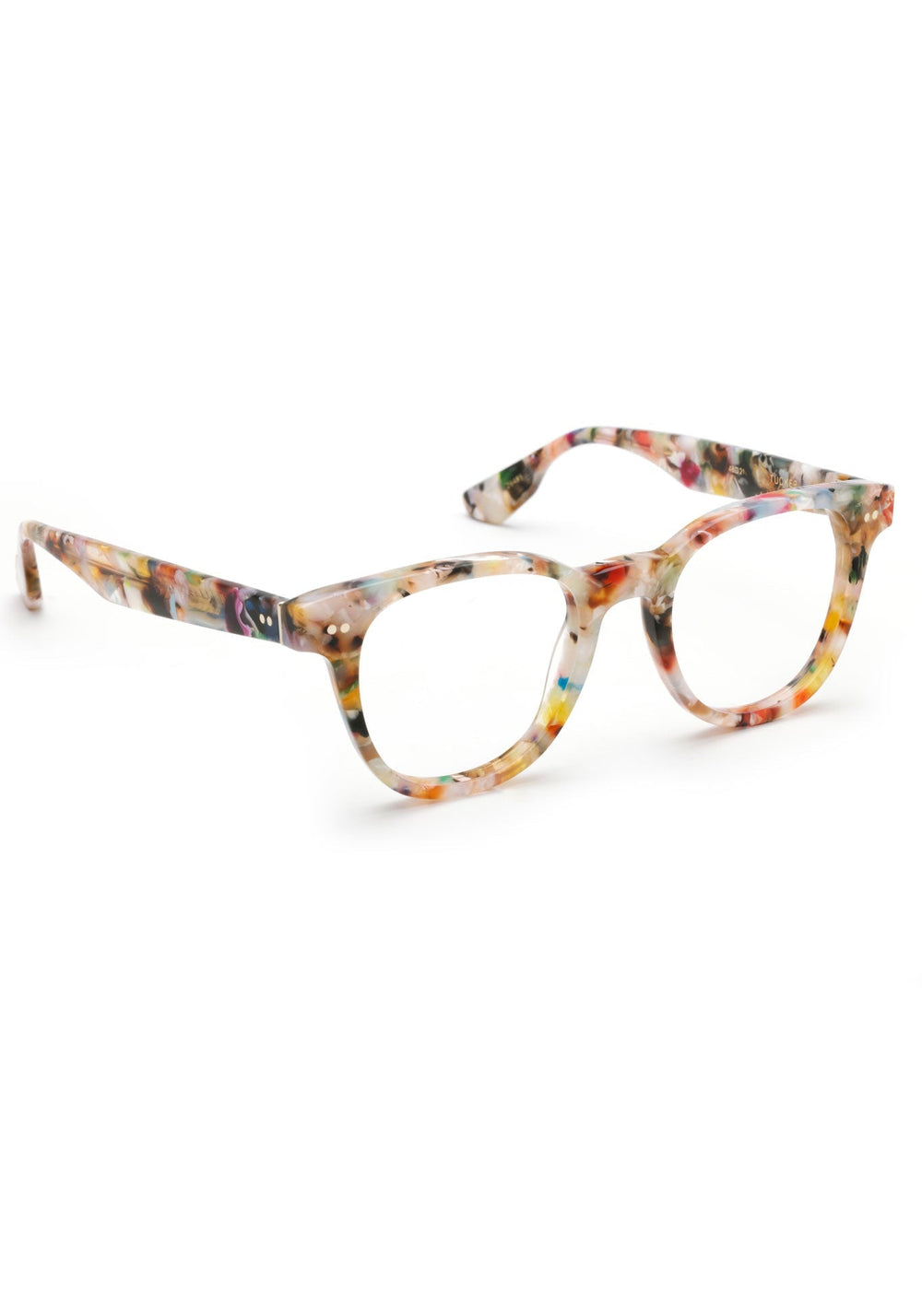 TUCKER | Gelato Handcrafted, luxury colorful acetate average fit square KREWE eyeglasses