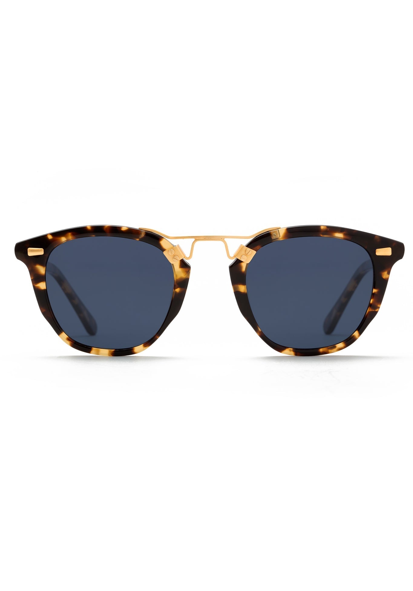 BEAU | Bengal Polarized 24K Handcrafted, luxury brown tortoise acetate KREWE sunglasses