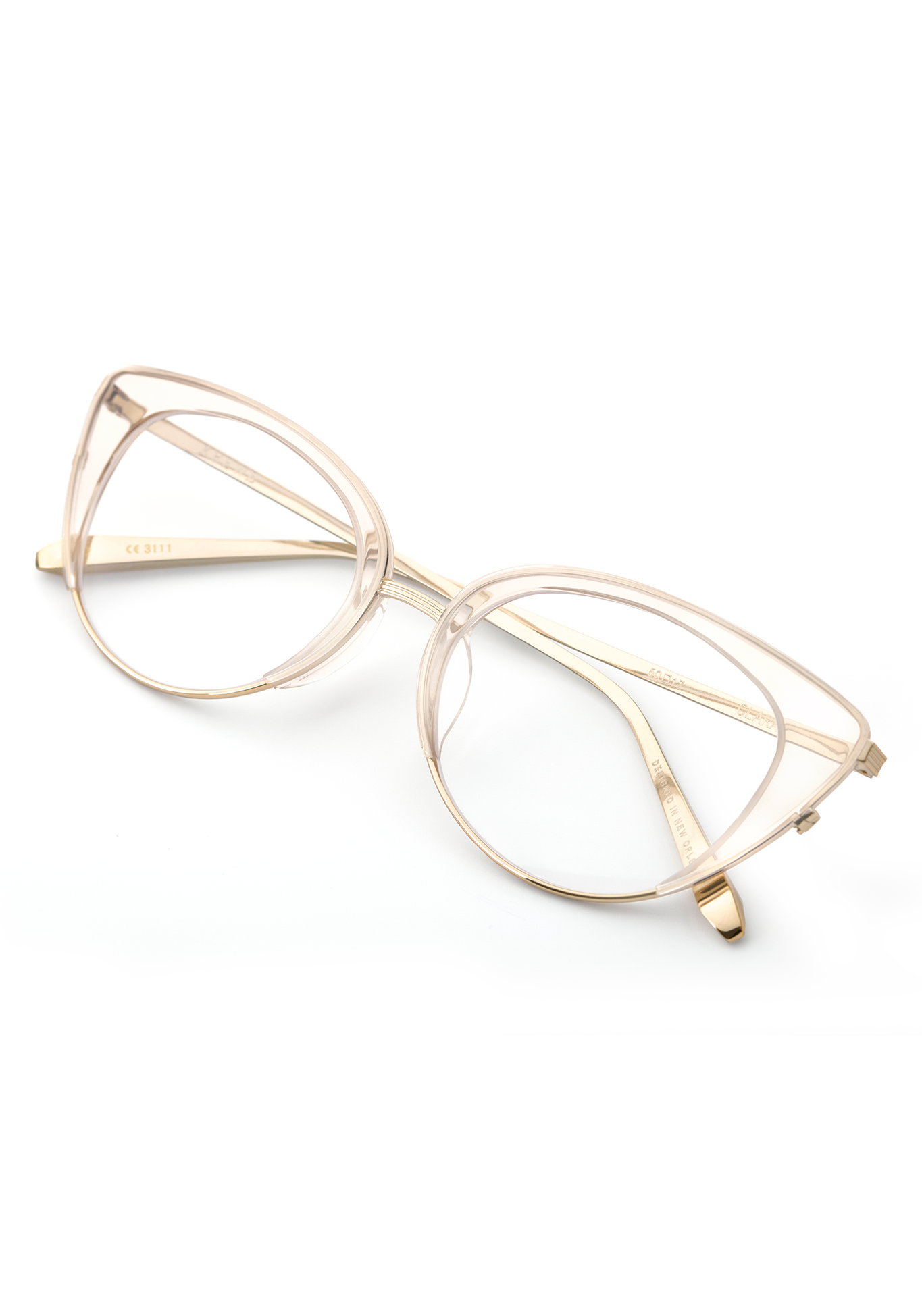 CLARA | Buff Handcrafted, Acetate Frames