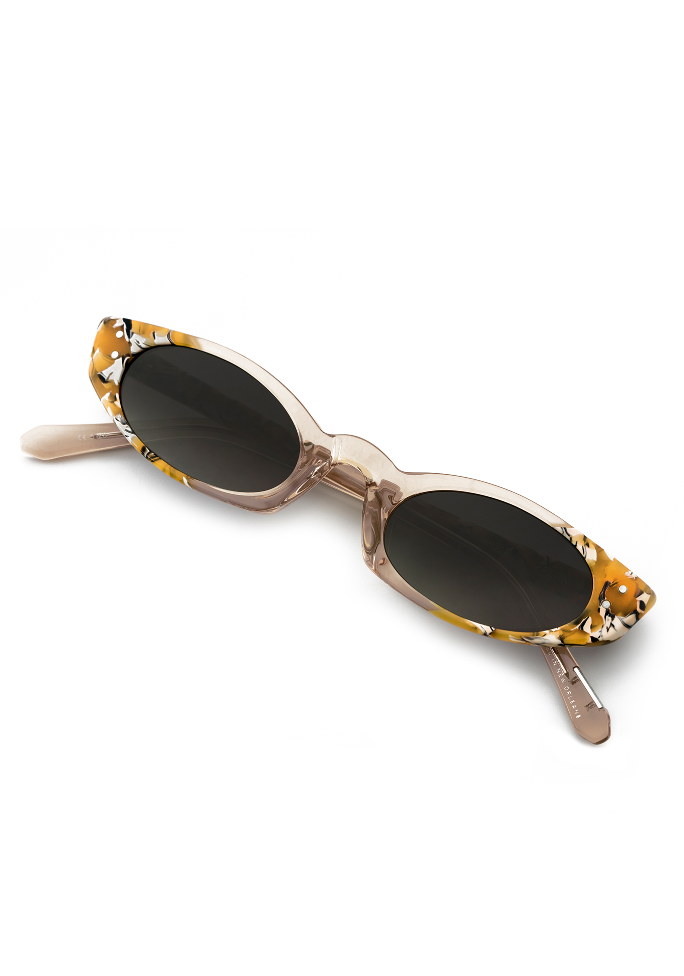 FERN | Buff to Butterscotch handcrafted acetate sunglasses