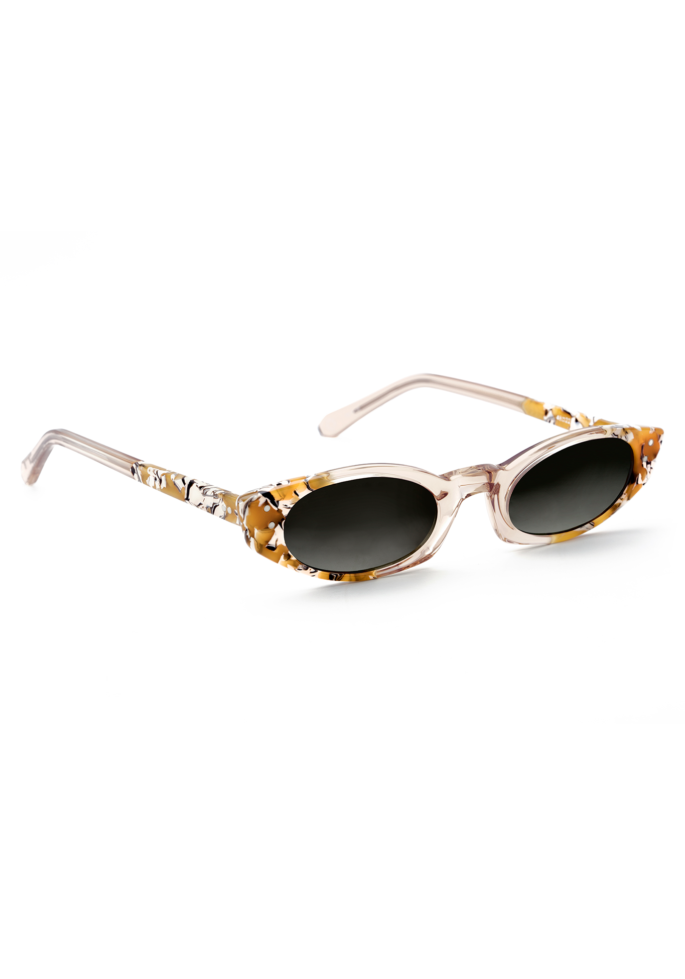 FERN | Buff to Butterscotch handcrafted acetate sunglasses