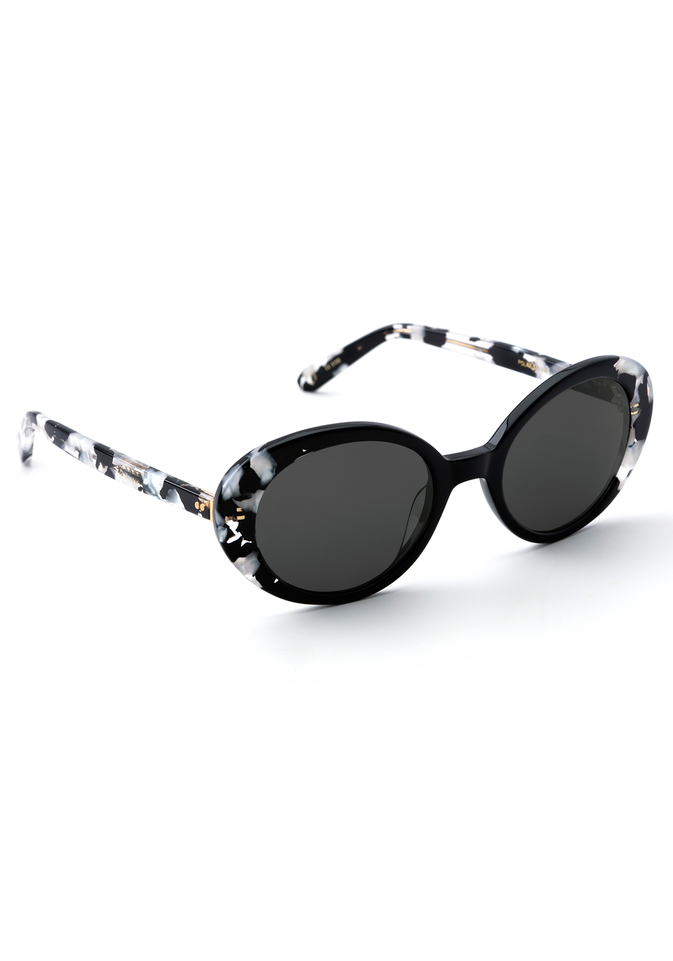 LAUREL | Black to Interstellar Polarized handcrafted acetate sunglasses