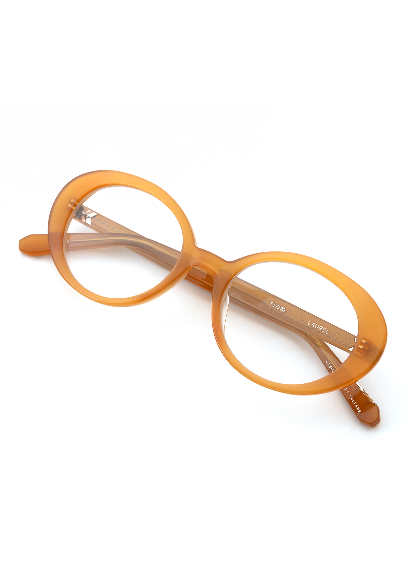 LAUREL OPTICAL | Toffee handcrafted acetate sunglasses