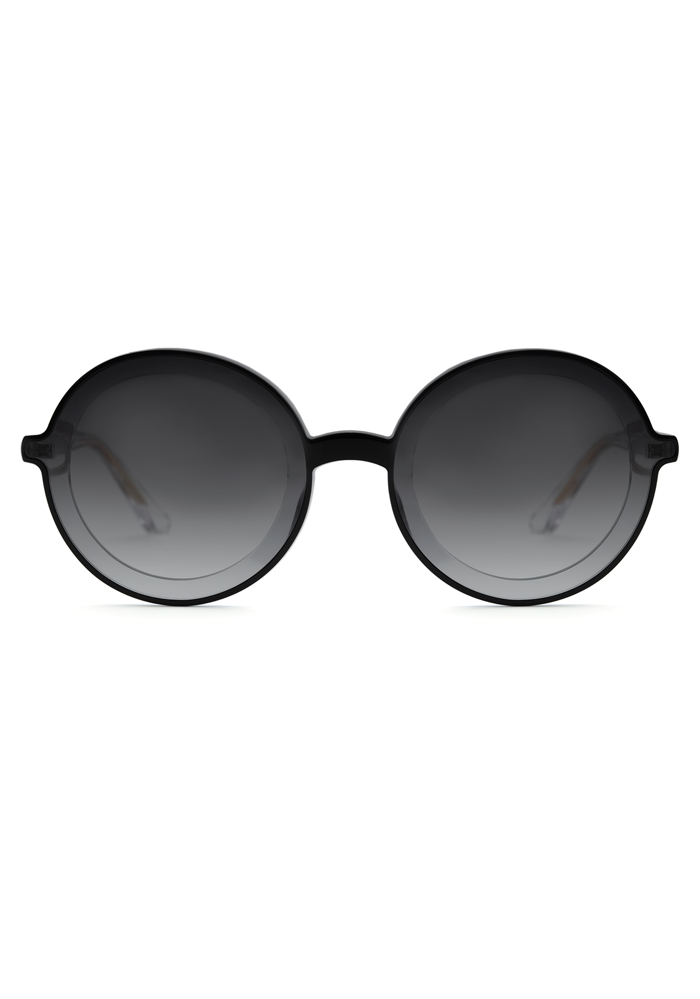 LOUISA NYLON | Black + Crystal Handcrafted, Acetate Sunglasses