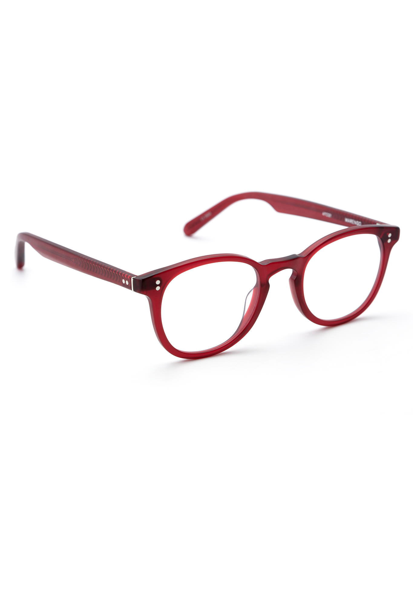 MARENGO | Burgundy handcrafted acetate eyewear