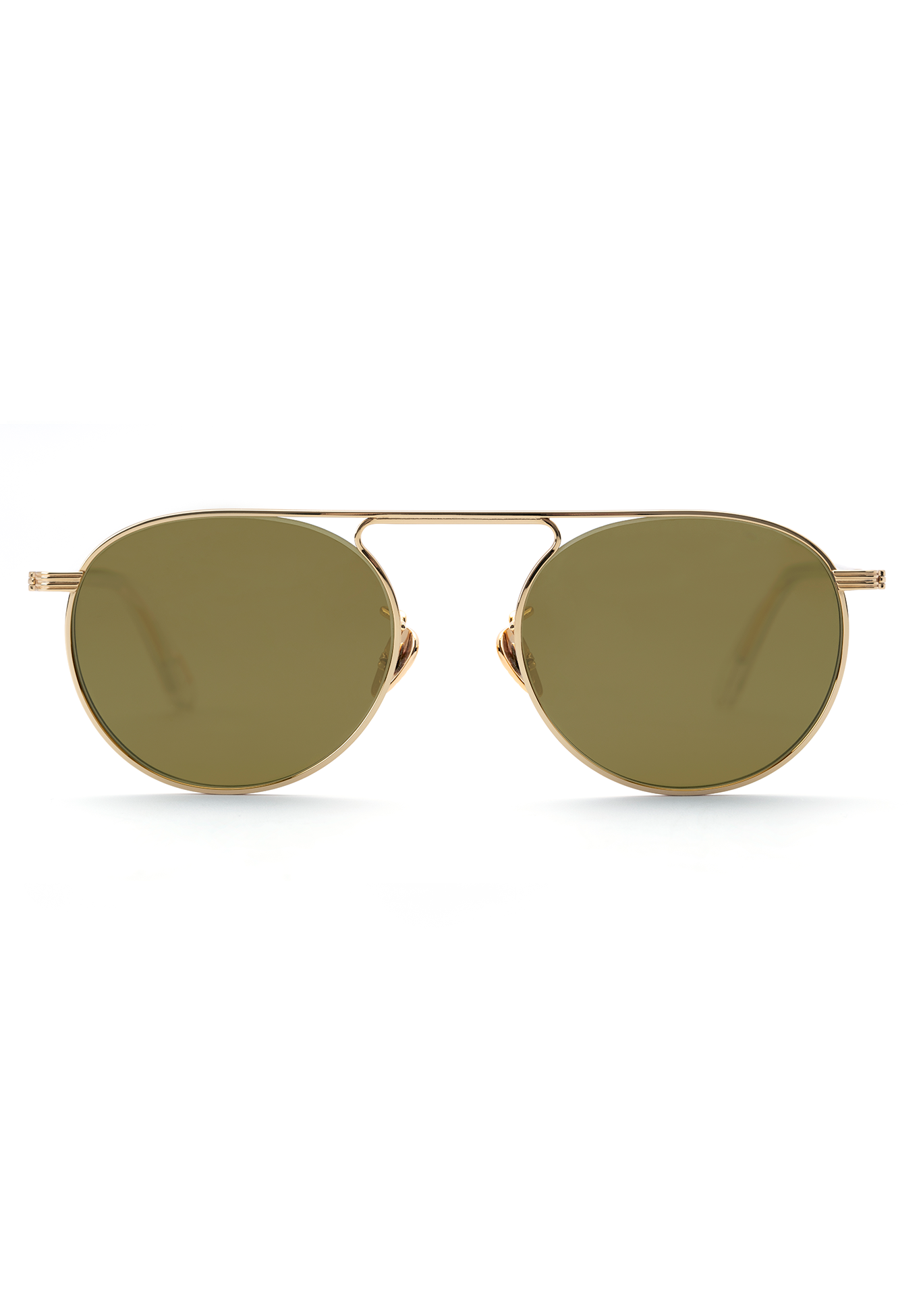 RAMPART | 24K Titanium + Crystal Polarized handcrafted acetate sunglasses