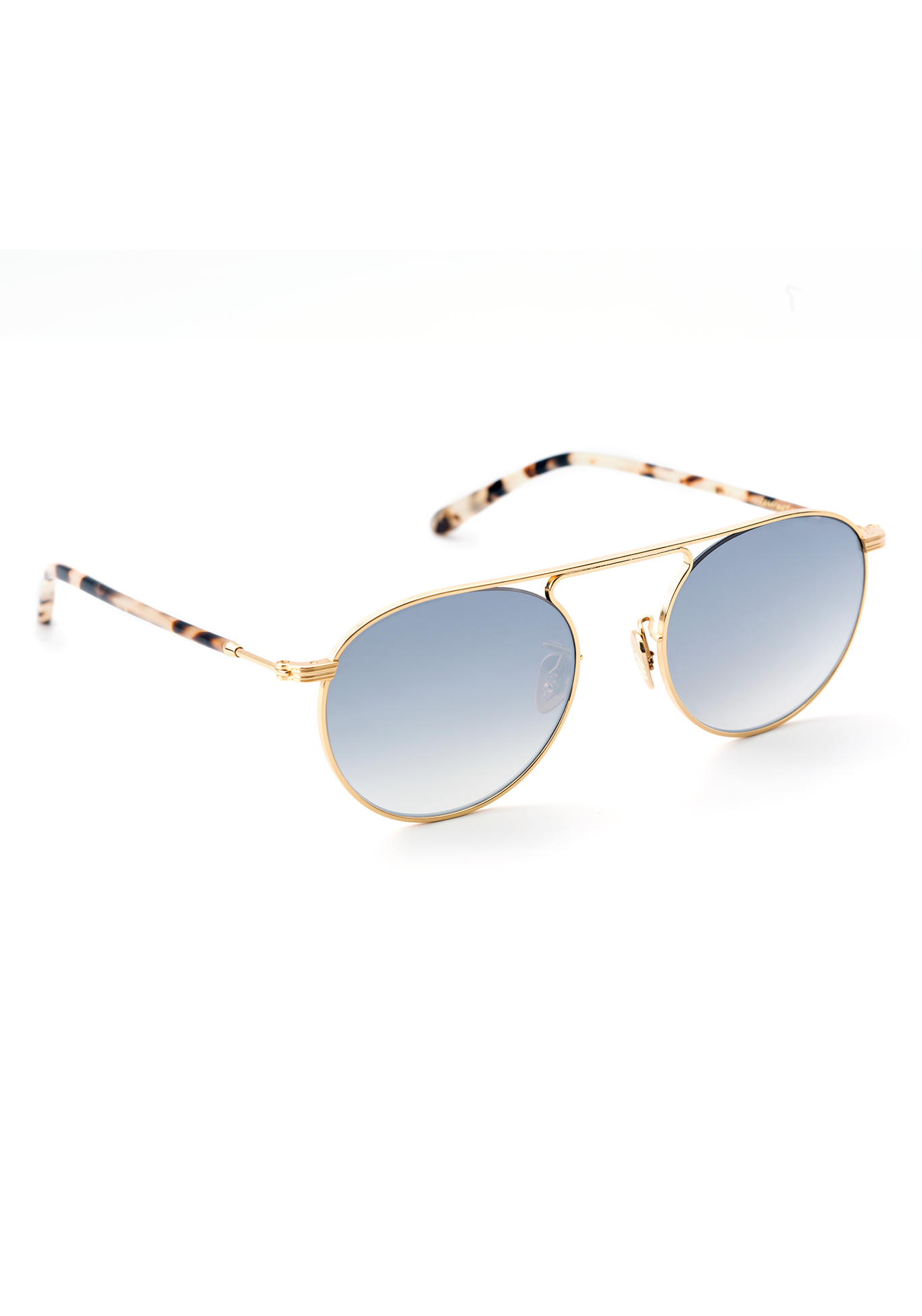 RAMPART | 24K Titanium + Oyster handcrafted acetate sunglasses